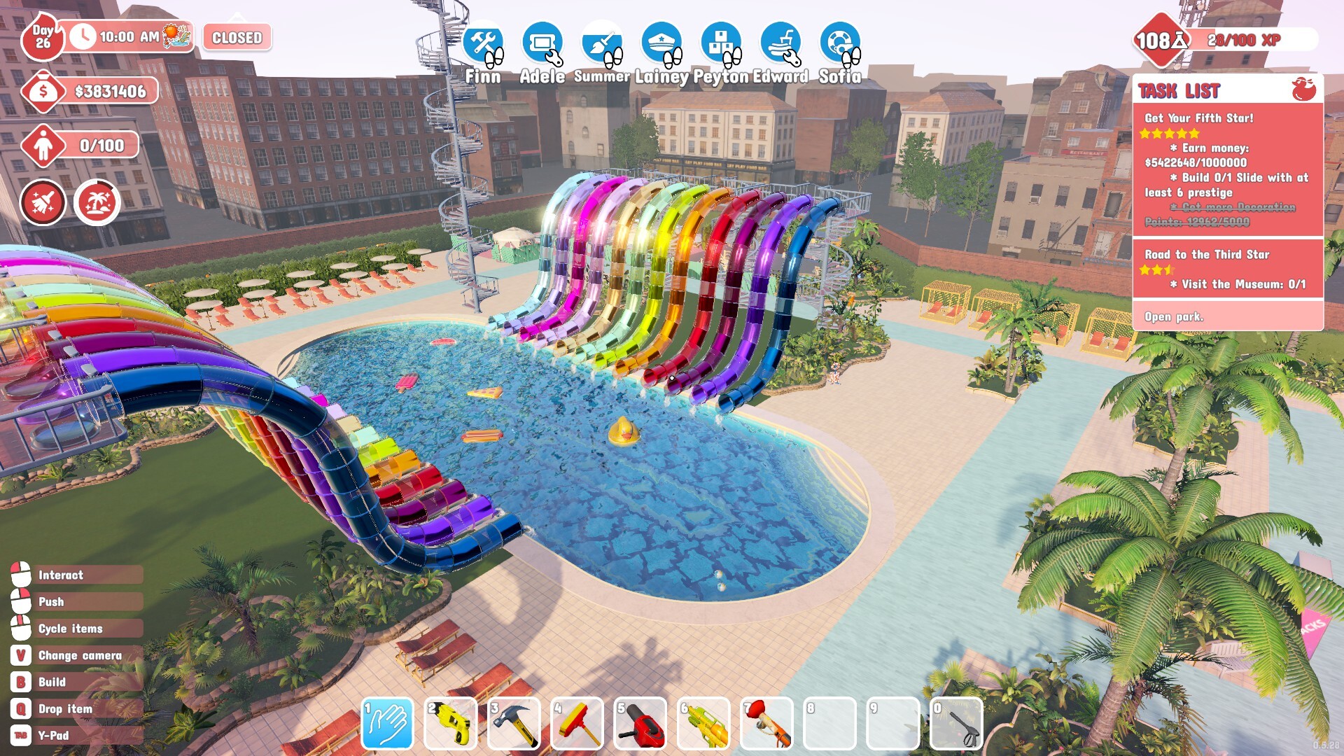 图片[5] [PC]水上乐园模拟器/Waterpark Simulator/支持网络联机 