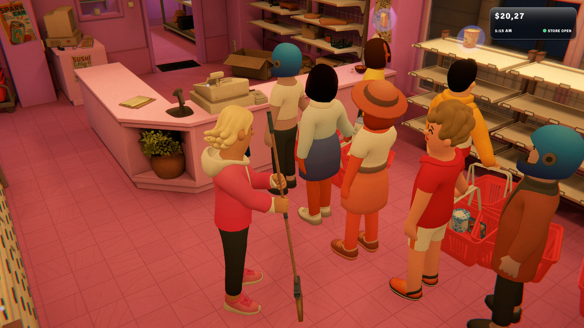 图片[6] [PC]夜间寿司卷：温馨便利店/Night Rolls Cozy Store