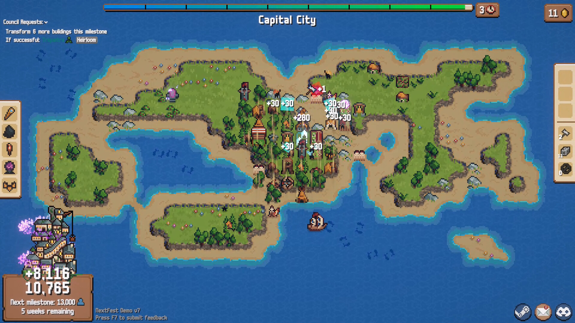 图片[4] [PC]连锁城邦: 类Rogue城市营造游戏/Combolands: Roguelike Citybuilder 