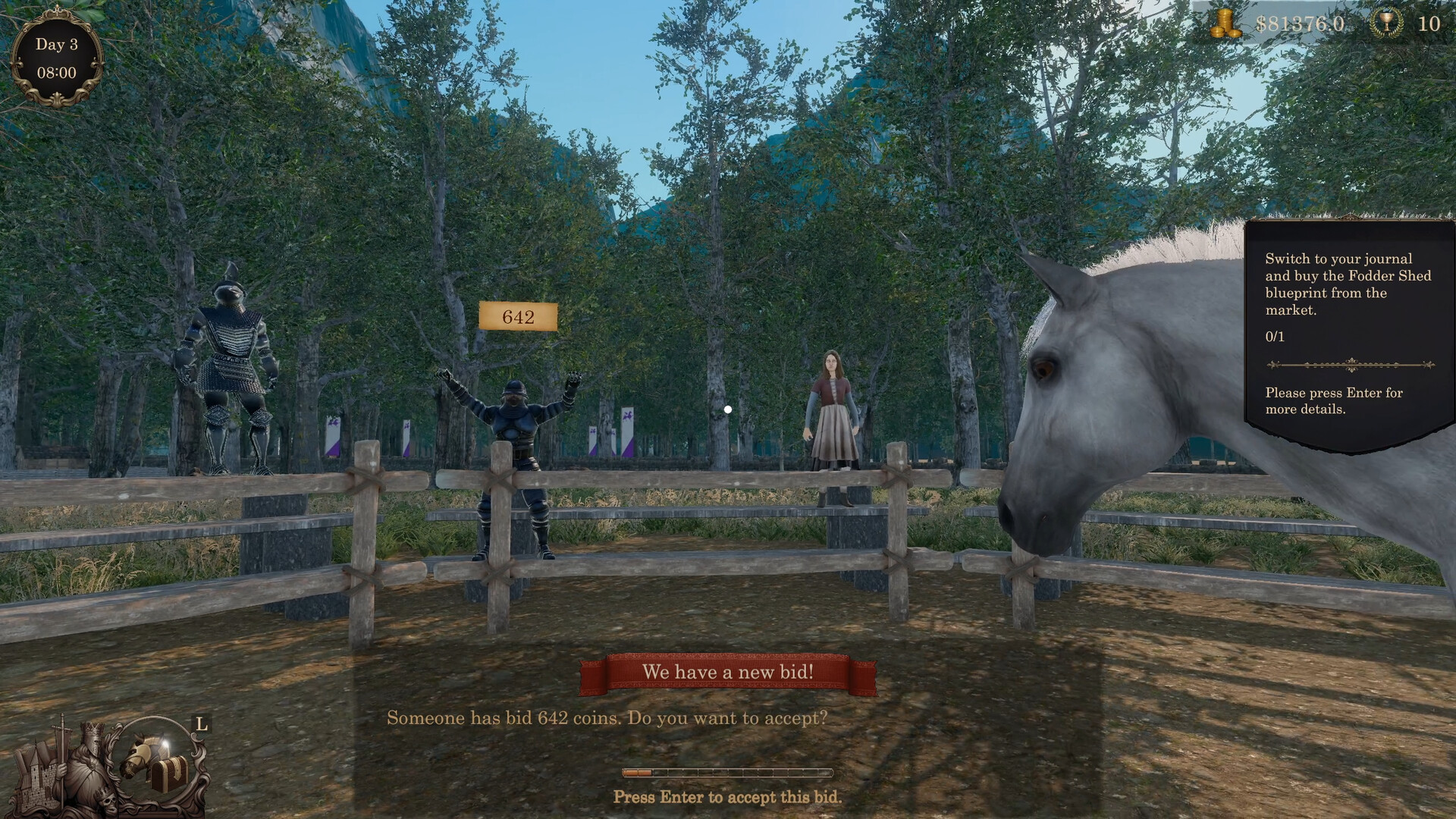 图片[3] [PC]中世纪马贩子模拟器/Medieval Horse Dealer Simulator