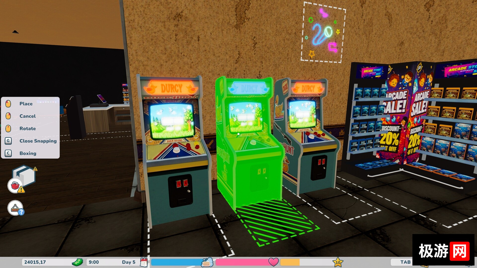 图片[2] [PC]复古街机厅/Retro Arcade Shop Simulator