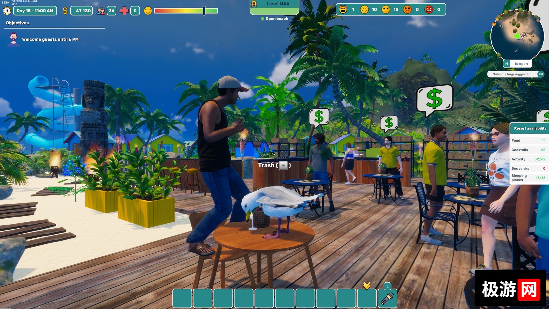 图片[4] [PC]热带度假村经营模拟器/Tropical Resort Simulator 