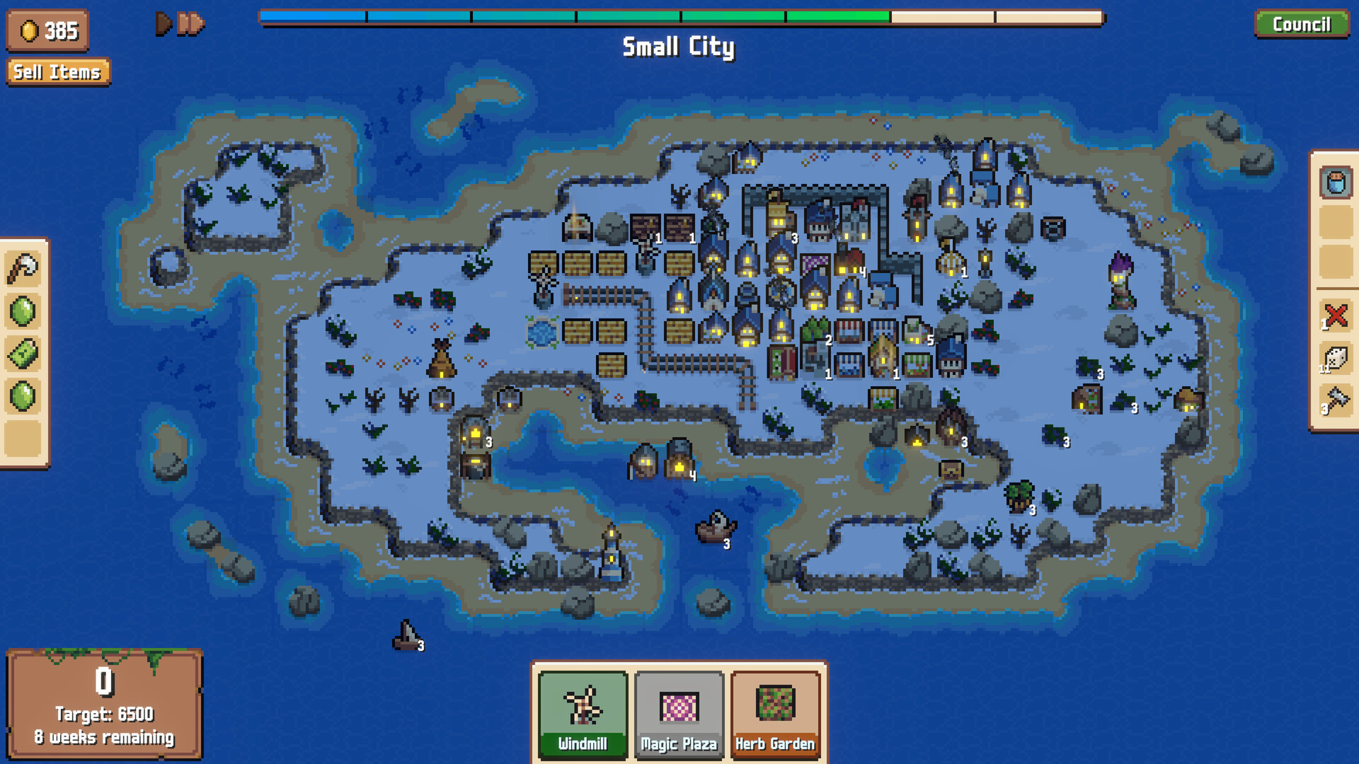 图片[3] [PC]连锁城邦: 类Rogue城市营造游戏/Combolands: Roguelike Citybuilder 