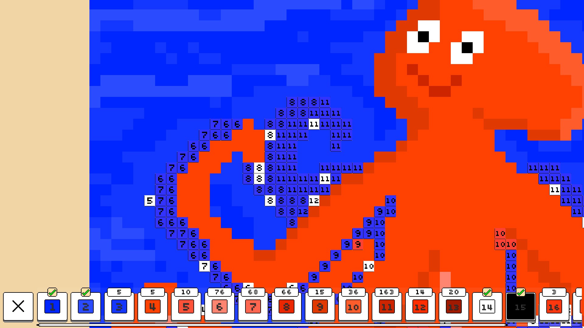 图片[3] [PC]像素填色/Coloring Pixels 